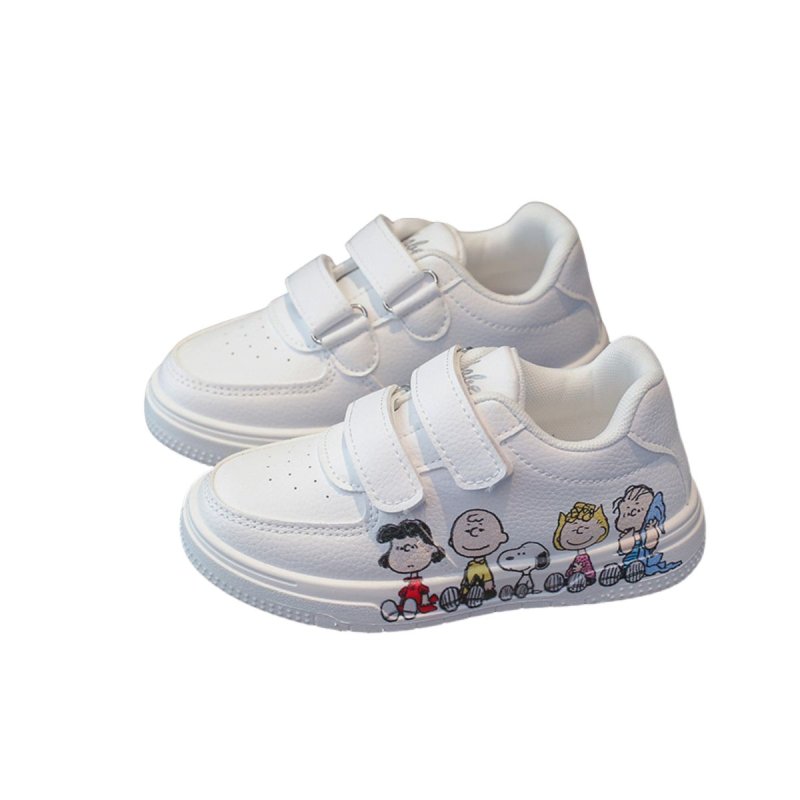 画像2: Kids Unisex Snoopy & Friends Velcro Sneakers ユニセックス キッズ ウーマンスヌーピー＆フレンズベルクロスニーカー (2)