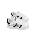 画像4: Ｗomen's Two-Stripe Hello Kitty Leather Sneakers Soles　2本ラインキティーレースアップレザースニーカー (4)