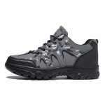 画像2: Unisex Camouflage point trekking shoes sneakers　ユニセックス男女兼用迷彩カモフラージュポイントレザートレッキングシューズスニーカー (2)