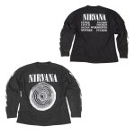 画像3: Unisex Nirvana vintage style Print  Long Sleeve T-Shirt  ニルヴァーナ ヴィンテージスタイル プリント 長袖 ラウンドネック Tシャツ ユニセックス 男女兼用 バンドT (3)