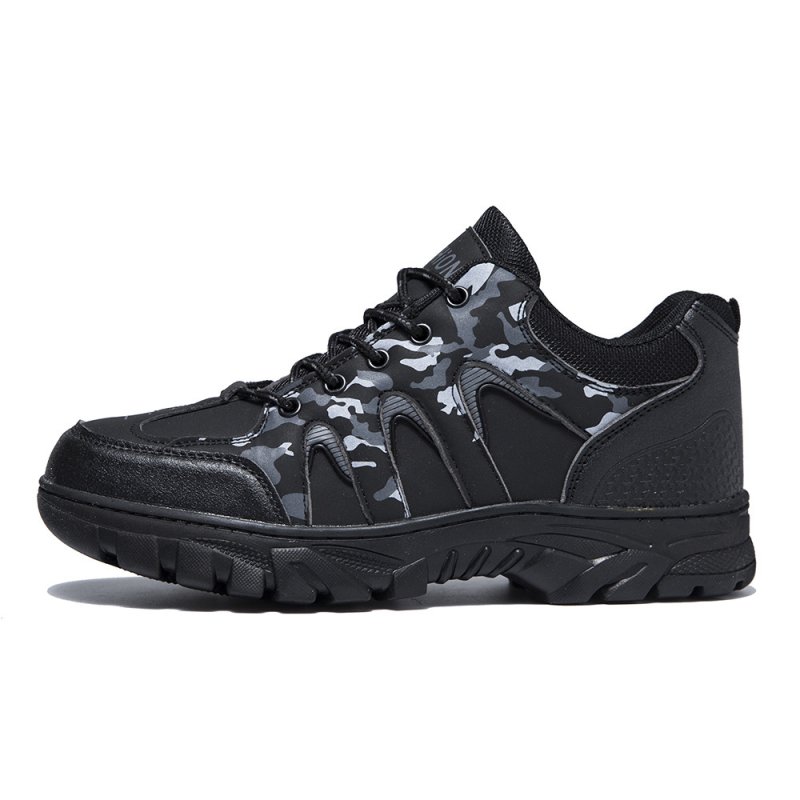 画像1: Unisex Camouflage point trekking shoes sneakers　ユニセックス男女兼用迷彩カモフラージュポイントレザートレッキングシューズスニーカー (1)