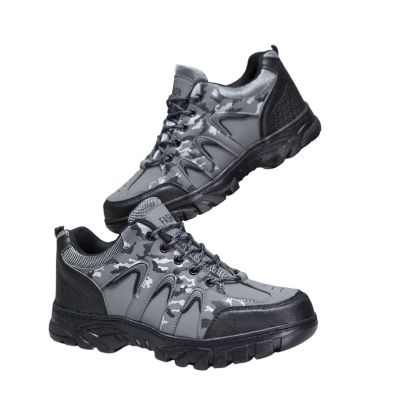 画像6: Unisex Camouflage point trekking shoes sneakers　ユニセックス男女兼用迷彩カモフラージュポイントレザートレッキングシューズスニーカー (6)