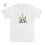画像8: Humorous Snoopy Peanuts T-Shirts Men Women's Cotton T　 ユニセックス 男女兼用 ユーモラススヌーピーピーナッツプリント Tシャツ (8)