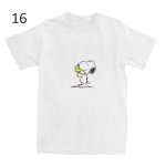 画像17: Humorous Snoopy Peanuts T-Shirts Men Women's Cotton T　 ユニセックス 男女兼用 ユーモラススヌーピーピーナッツプリント Tシャツ (17)