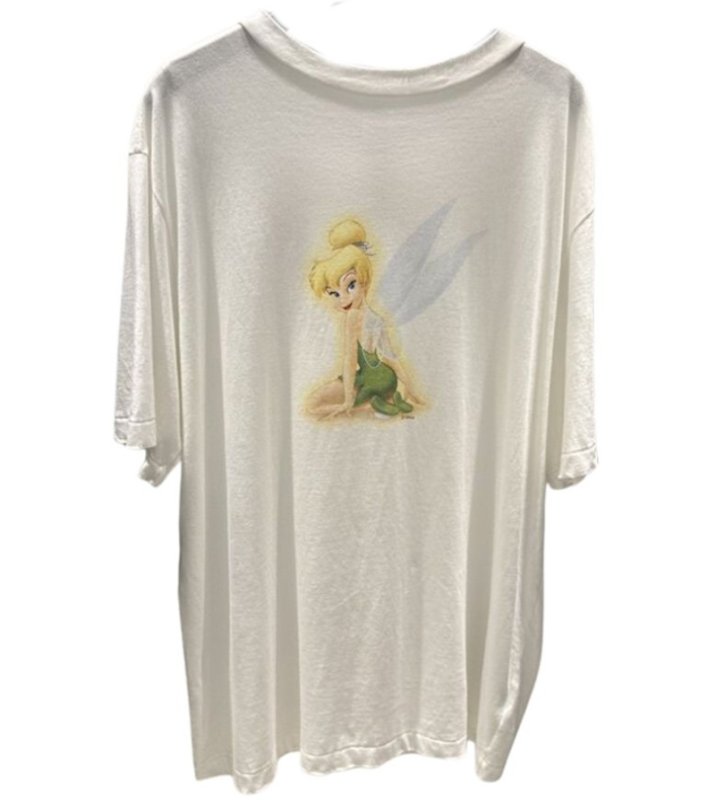 画像2: Unisex Tinker Bell Print  Short-Sleeve T-Shirt 男女兼用 ユニセックスティンカーベルプリントTシャツ (2)