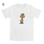 画像10: Humorous Snoopy Peanuts T-Shirts Men Women's Cotton T　 ユニセックス 男女兼用 ユーモラススヌーピーピーナッツプリント Tシャツ (10)
