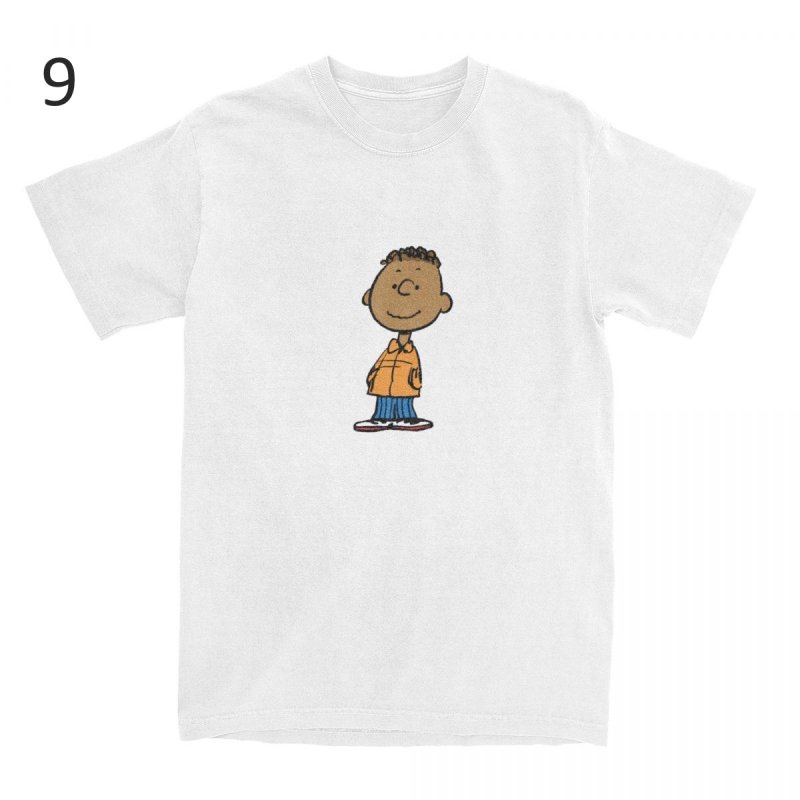 画像10: Humorous Snoopy Peanuts T-Shirts Men Women's Cotton T　 ユニセックス 男女兼用 ユーモラススヌーピーピーナッツプリント Tシャツ (10)