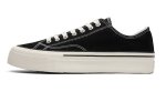 画像2: Unisex Leopard & Black Canvas Platform Lace-Up Sneakers ユニセックス男女兼用レオパード＆ブラックレースアッププラットフォームスニーカー (2)
