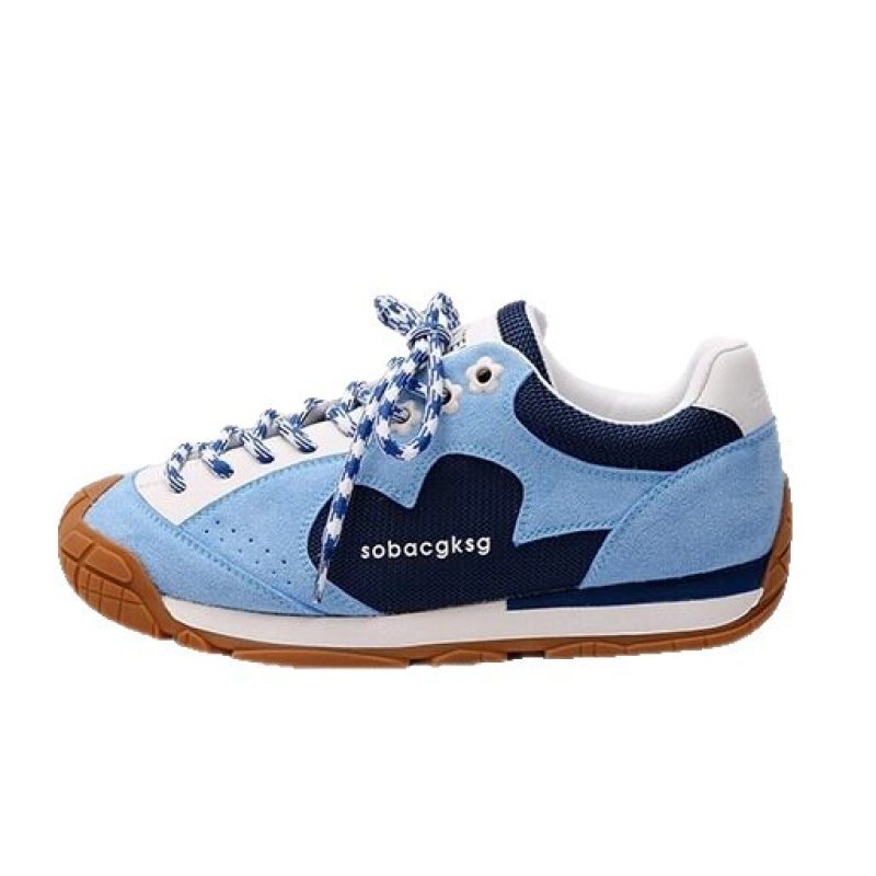 画像1: Ｗomen's Lightweight Leather Lace-Up Sneakers with Hidden Insoles 　シークレットインソール軽量レザーレースアップスニーカー (1)