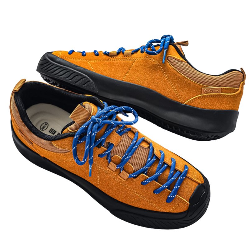 画像6: Unisex Leather Low-Cut Outdoor Lace-Up Sneakers ユニセックス男女兼用レザーローカットアウトドアレースアップスニーカー (6)