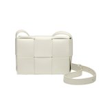 画像3: Unisex Mesh Woven Leather Mini Crossbody Bag  ユニセックス　男女兼用　メッシュ編み込みレザーミニクロスボディーバッグ (3)