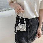 画像3: Mini Pearl Crossbody Bag Accessory　ミニミニパールショルダークロスボディーポシェットバッグネックレス (3)