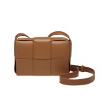 画像5: Unisex Mesh Woven Leather Mini Crossbody Bag  ユニセックス　男女兼用　メッシュ編み込みレザーミニクロスボディーバッグ (5)