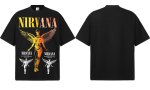 画像5:  Unisex Nirvana Classic Angel Short-Sleeve T-Shirt  男女兼用 ユニセックス ニルヴァーナクラシックエンジェル半袖Tシャツプリント   (5)