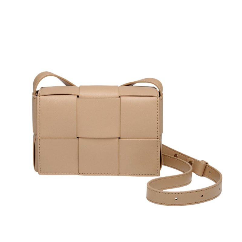 画像7: Unisex Mesh Woven Leather Mini Crossbody Bag  ユニセックス　男女兼用　メッシュ編み込みレザーミニクロスボディーバッグ (7)
