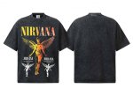 画像8:  Unisex Nirvana Classic Angel Short-Sleeve T-Shirt  男女兼用 ユニセックス ニルヴァーナクラシックエンジェル半袖Tシャツプリント   (8)