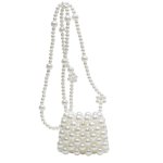 画像1: Mini Pearl Crossbody Bag Accessory　ミニミニパールショルダークロスボディーポシェットバッグネックレス (1)