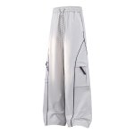 画像7: Unisex Basic Line Hoodie & Pants Set Jacket and Pants Set　フーディ＆パンツベーシックライン付きセットアップ上下  (7)