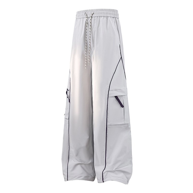 画像7: Unisex Basic Line Hoodie & Pants Set Jacket and Pants Set　フーディ＆パンツベーシックライン付きセットアップ上下  (7)