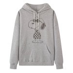 画像1: Fashionable sunglasses Snoopy hoodie　ユニセックス 男女兼用おしゃれサングラススヌーピーフーディパーカースウェット (1)
