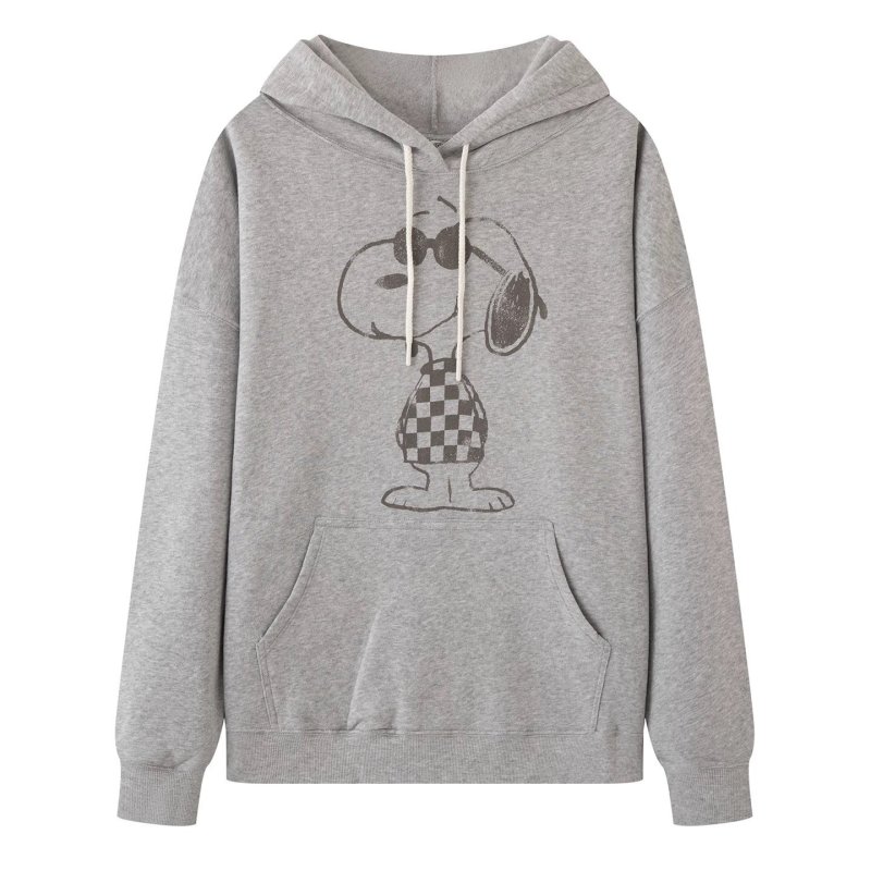 画像1: Fashionable sunglasses Snoopy hoodie　ユニセックス 男女兼用おしゃれサングラススヌーピーフーディパーカースウェット (1)
