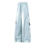 画像9: Unisex Basic Line Hoodie & Pants Set Jacket and Pants Set　フーディ＆パンツベーシックライン付きセットアップ上下  (9)