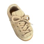 画像8: Unisex Platform Puff-Quilted Lace-Up Sneakers round-toe  sneakers　ユニセックス男女兼用厚底レザーラウンドトゥパフ厚底レースアップスニーカーシューズ (8)