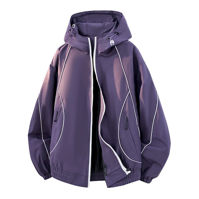 画像12: Unisex Basic Line Hoodie & Pants Set Jacket and Pants Set　フーディ＆パンツベーシックライン付きセットアップ上下  (12)