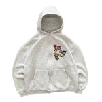 画像2: The Powerpuff Girls Zip-Up Hoodie　ユニセックス 男女兼用パワーパフガールズ ジップアップフーディパーカースウェット (2)