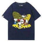 画像1: The rock band Beagle Snoopy T-Shirts Men Women's Cotton T　 ユニセックス 男女兼用 バンドスヌーピービーグルプリント Tシャツ (1)