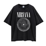 画像5: Unisex Nirvana In Utero rock band  print  T-Shirt    ニルヴァーナイン・ユーテロ  ロックバンドプリント ヴィンテージ風 古着風 半袖ラウンドネック Tシャツ ユニセックス 男女兼用 バンドT (5)