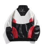 画像5: motorcycle biker leather  jacket blouson  ユニセックス 男女兼用レザーモーターサイクルバイカージャケットジャンパー  ブルゾン (5)