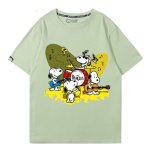 画像7: The rock band Beagle Snoopy T-Shirts Men Women's Cotton T　 ユニセックス 男女兼用 バンドスヌーピービーグルプリント Tシャツ (7)