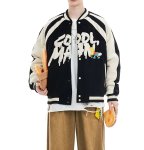 画像6: The Simpsons Embroidered Varsity Jacket baseball uniform jacket blouson ユニセックス男女兼用 シンプソンズバートシンプソンコーデュロイスタジアムジャンパー スタジャン ジャケットブルゾン (6)