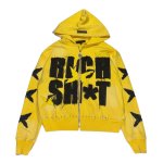 画像4: Letter-print hip-hop  Retro-Vintage Style  Zip-Up Hoodie　ユニセックス 男女兼用アメリカンレトロヴィンテージスタイルレタープリント ジップアップフーディパーカースウェット (4)