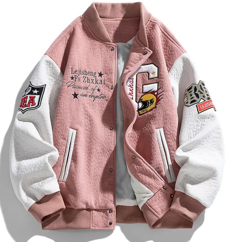 画像6: Suede racing NO23 x Porsche embroidery stadium jacket baseball uniform jacket blouson ユニセックス男女兼用 スエードレーシングNO23×ポルシェ刺繍スタジアムジャンパー スタジャン ジャケットブルゾン (6)