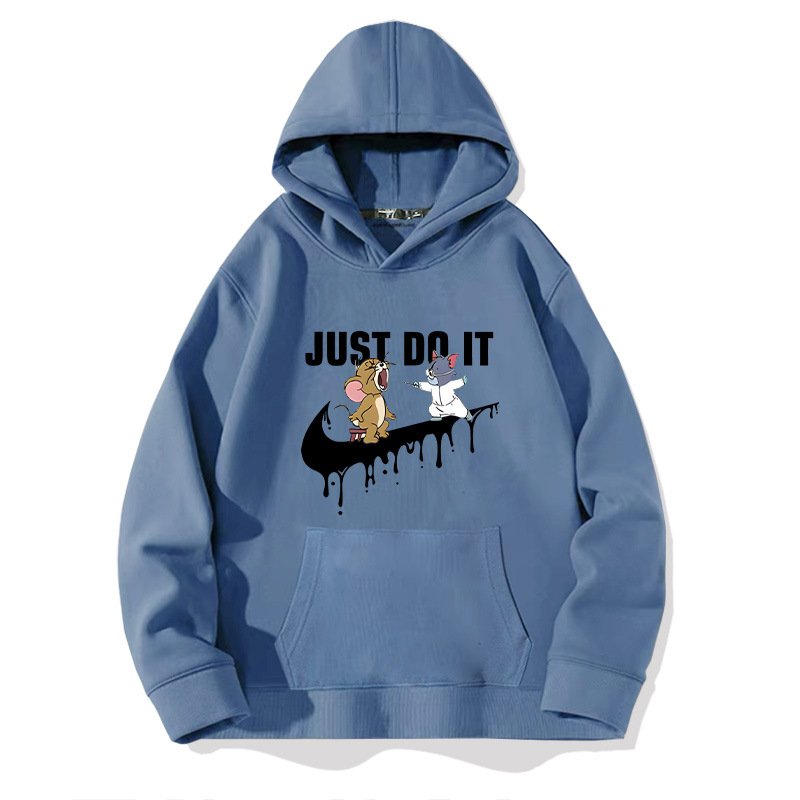 画像11: Nasa Tom & Jerry Swoosh print Sweat Hoodie  ユニセックス 男女兼用 ナサ トムとジェリー トム＆ジェリー スウッシュ プリント スウェットパーカー (11)