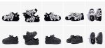 画像4: Unisex Platform Lace-Up Leather Sneakerssneakers　ユニセックス男女兼用厚底プラットフォームレザーレースアップスニーカーシューズ (4)