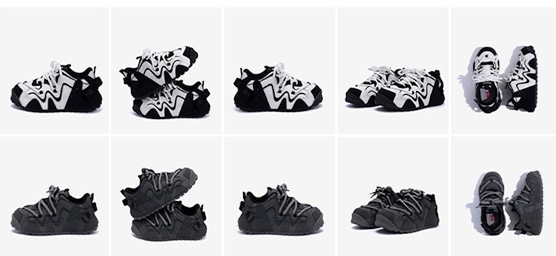画像4: Unisex Platform Lace-Up Leather Sneakerssneakers　ユニセックス男女兼用厚底プラットフォームレザーレースアップスニーカーシューズ (4)