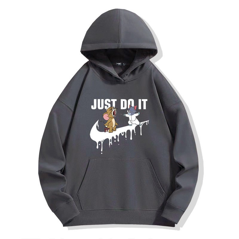 画像9: Nasa Tom & Jerry Swoosh print Sweat Hoodie  ユニセックス 男女兼用 ナサ トムとジェリー トム＆ジェリー スウッシュ プリント スウェットパーカー (9)