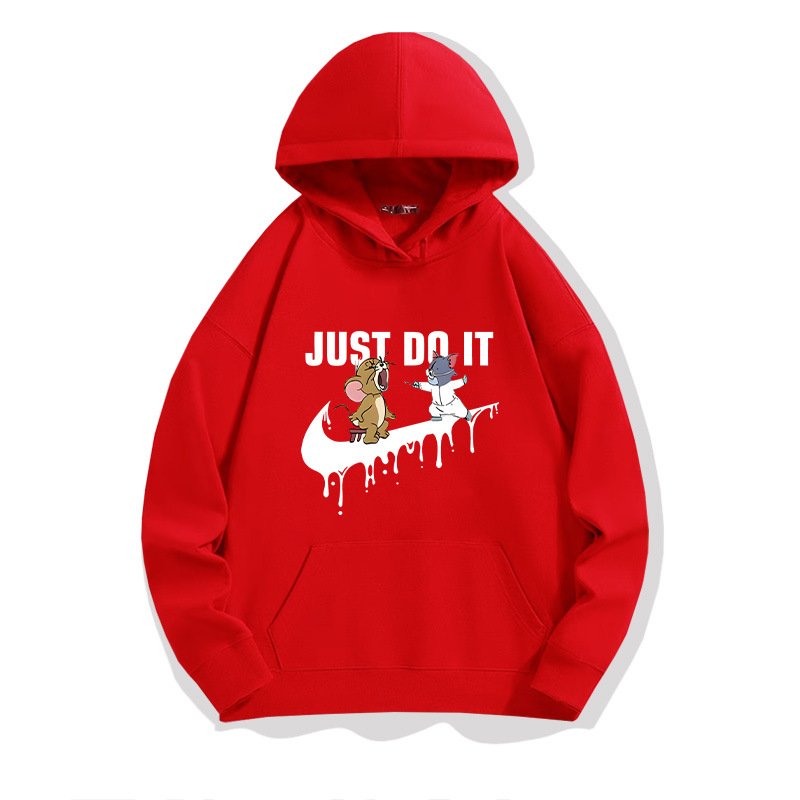 画像6: Nasa Tom & Jerry Swoosh print Sweat Hoodie  ユニセックス 男女兼用 ナサ トムとジェリー トム＆ジェリー スウッシュ プリント スウェットパーカー (6)