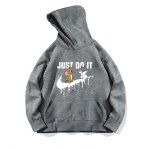 画像1: Nasa Tom & Jerry Swoosh print Sweat Hoodie  ユニセックス 男女兼用 ナサ トムとジェリー トム＆ジェリー スウッシュ プリント スウェットパーカー (1)