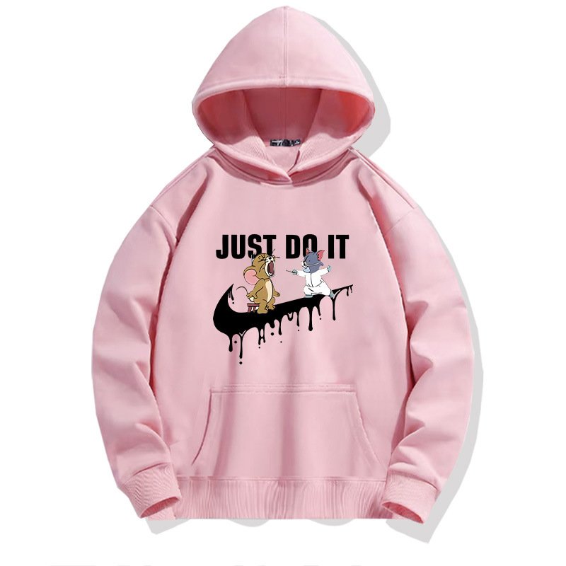 画像5: Nasa Tom & Jerry Swoosh print Sweat Hoodie  ユニセックス 男女兼用 ナサ トムとジェリー トム＆ジェリー スウッシュ プリント スウェットパーカー (5)