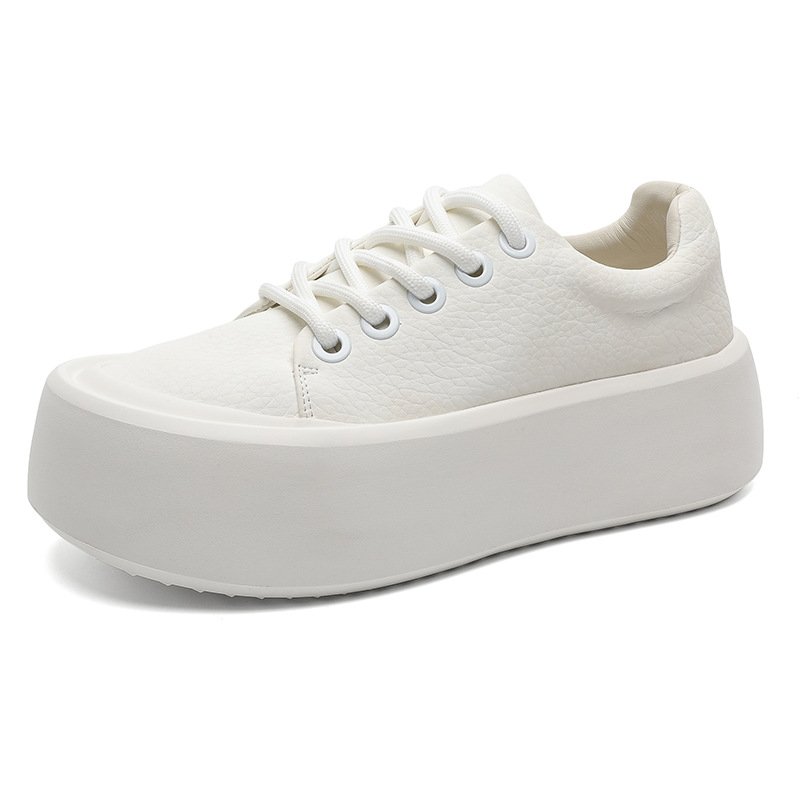 画像3: Unisex  men's thick soled platform casual sneakers chunky lace-up sneakers ユニセックス 男女兼用 メンズ 厚底 チャンキーソール レースアップ スニーカー 大きなサイズあり (3)