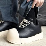 画像6: Men's Thick Soled Low Boots ユニセックス 男女兼用 厚底 スニーカーブーツ (6)