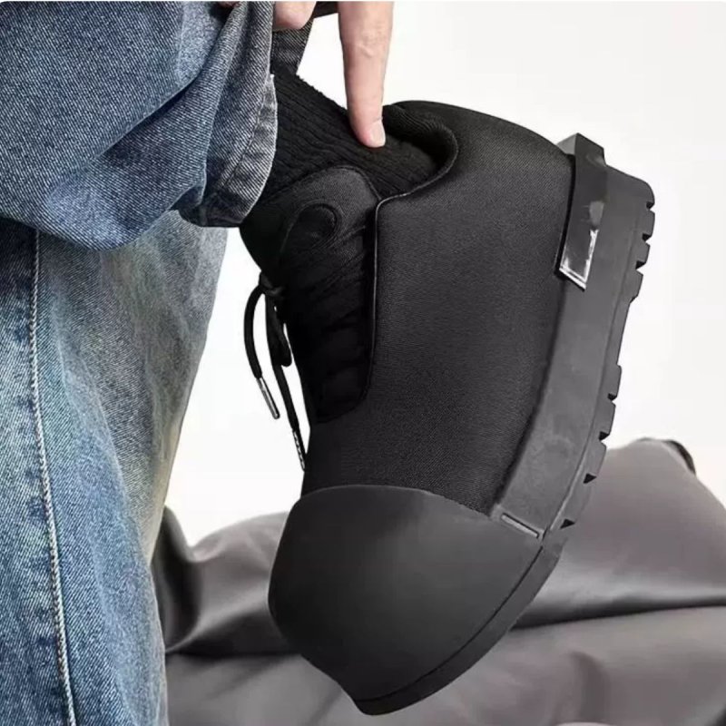 画像5: Men's Thick Soled Low Boots ユニセックス 男女兼用 厚底 スニーカーブーツ (5)