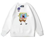 画像3: Colorful SpongeBob& Patrick sweat shirts ユニセックス 男女兼用 カラフルスポンジボブ＆パトリック プリント スウェットトレーナー (3)