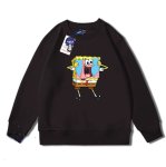 画像2: Colorful SpongeBob& Patrick sweat shirts ユニセックス 男女兼用 カラフルスポンジボブ＆パトリック プリント スウェットトレーナー (2)