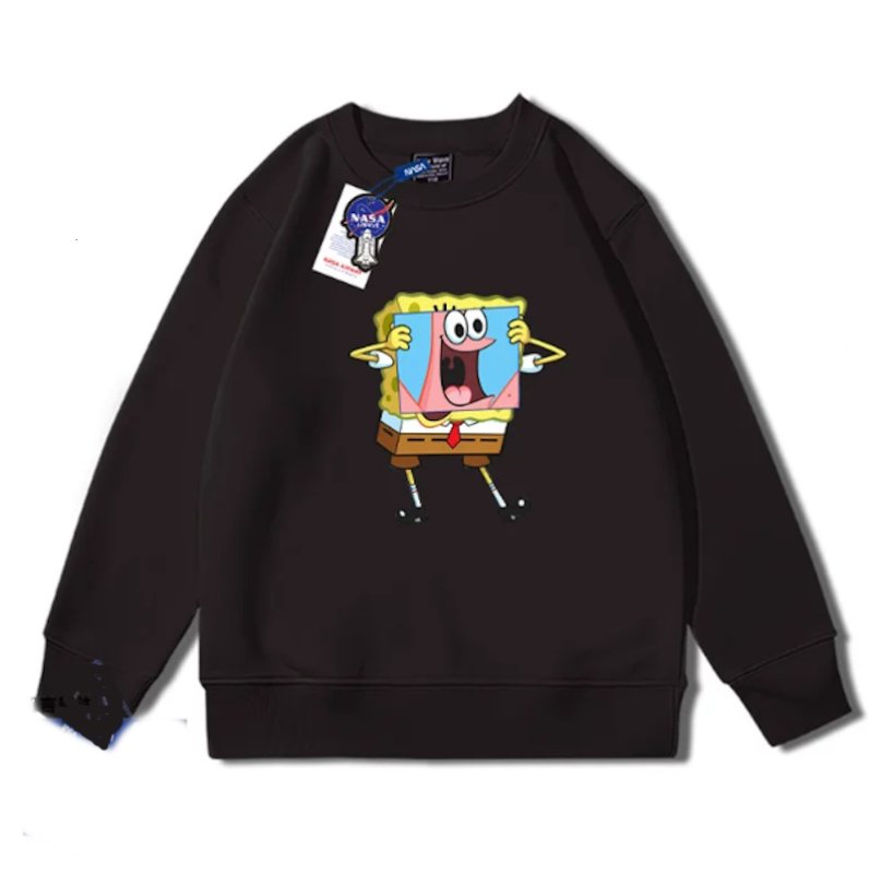 画像2: Colorful SpongeBob& Patrick sweat shirts ユニセックス 男女兼用 カラフルスポンジボブ＆パトリック プリント スウェットトレーナー (2)