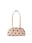 画像3: Polka-dot mini tote/shoulder/underarm Boston bag　ドット水玉柄ミニトートショルダーアンダーアームボストンバッグ (3)